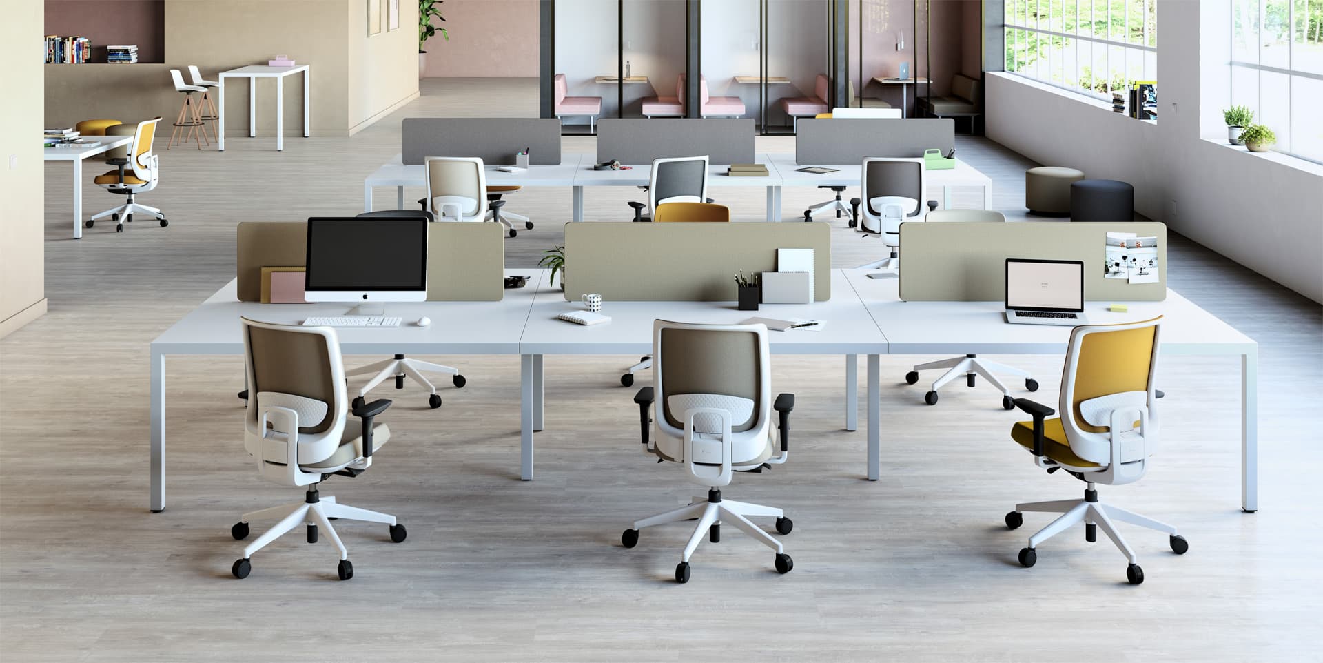 Sillas oficina Trim en Vilagarcía de Arousa