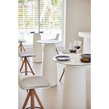 MESA CONTRACK DORIK DE 105CM ALTO - Imagen 1