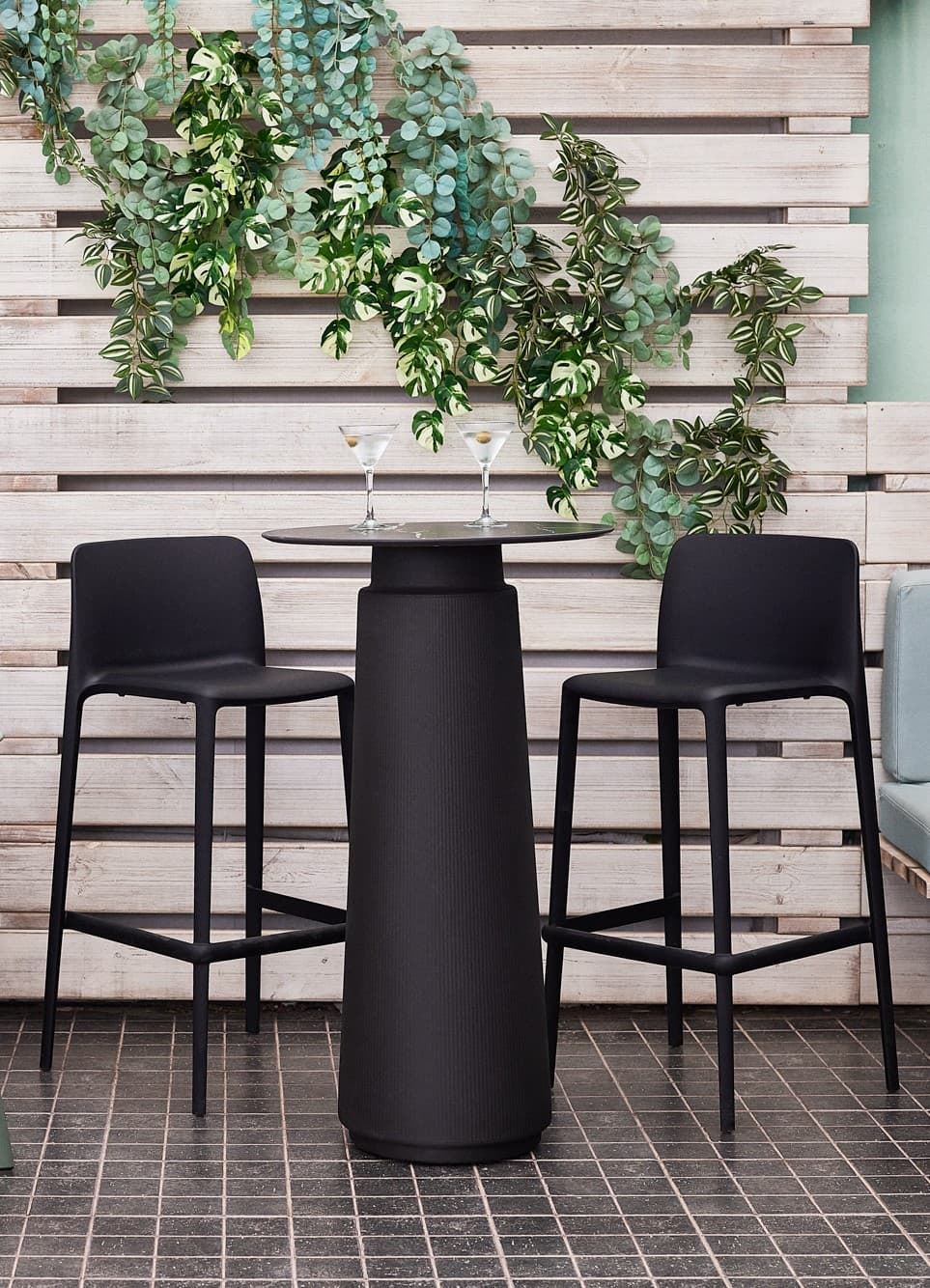 MESA CONTRACK DORIK DE 105CM ALTO - Imagen 2