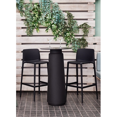MESA CONTRACK DORIK DE 105CM ALTO - Imagen 2