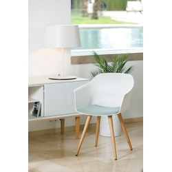 SILLA NOOM 60- Patas de madera - Imagen 1