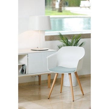 SILLA NOOM 60- Patas de madera - Imagen 1