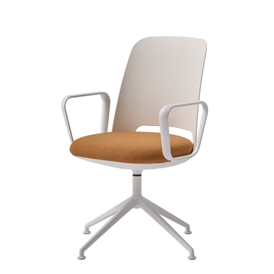 SILLA ORUS BASE 4 RADIOS DE ALUMINIO PARA SALAS DE REUNIONES - Imagen 2